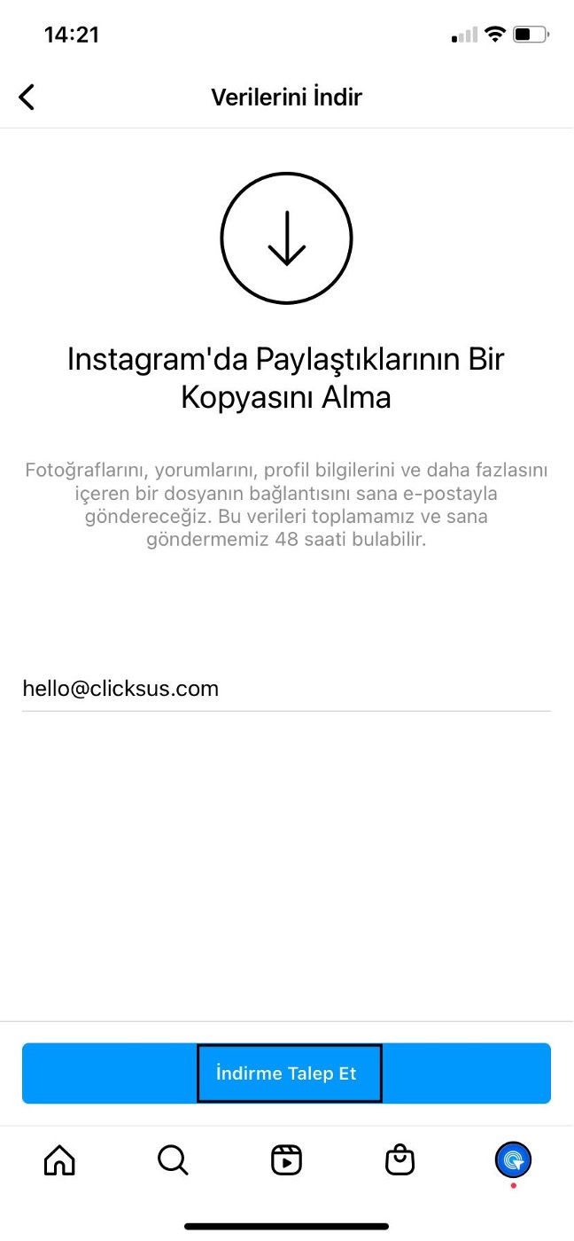 instagram-verileri-yukleme