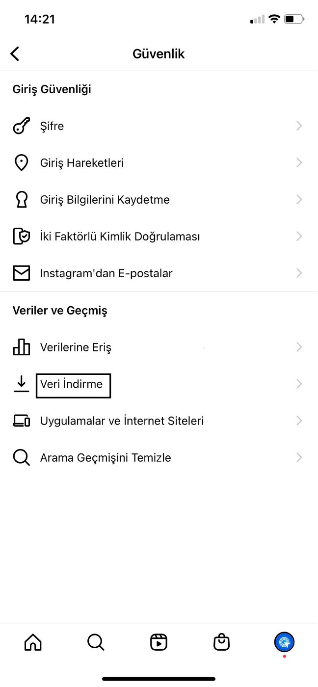 telefondan-instagram-kapatma